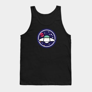 Spaceship Of Alien Tank Top